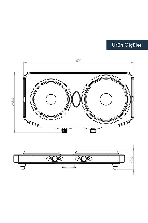 Elektrikli Setüstü Hotplate Ocak Lx-7021 - 4