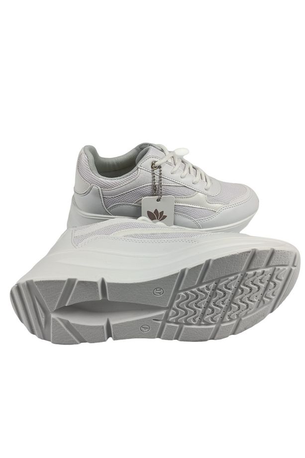 SİA ÇANTA FLET LEAVE YOUR MARK TECHNOSOFT TABAN ANATOMİK TOPUK NEFES ALAN KUMAŞ BAĞCIKLI SPOR AYAKKA - 4