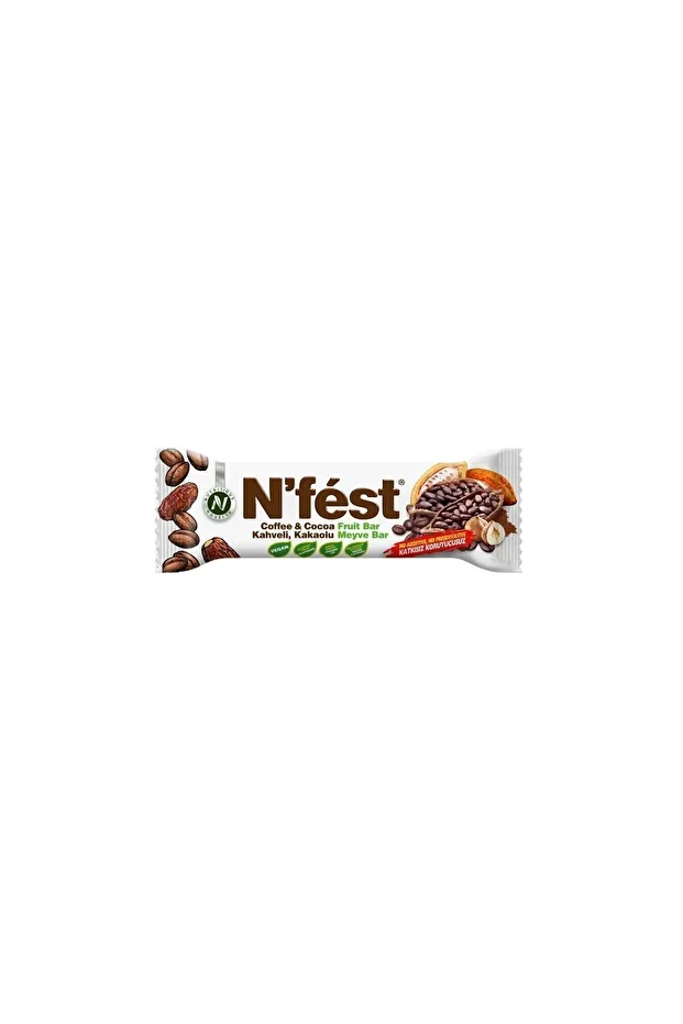 Meyve Bar Kahveli ve Kakaolu 40g x 12 Adet - 2