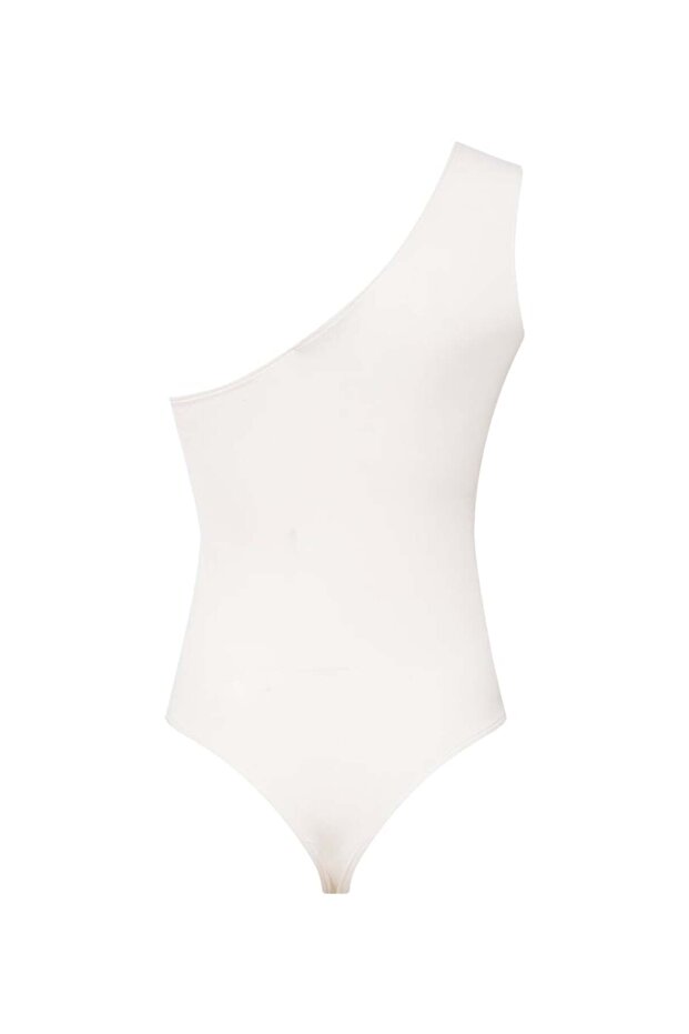 Tek Omuz Body - Ekru - 5