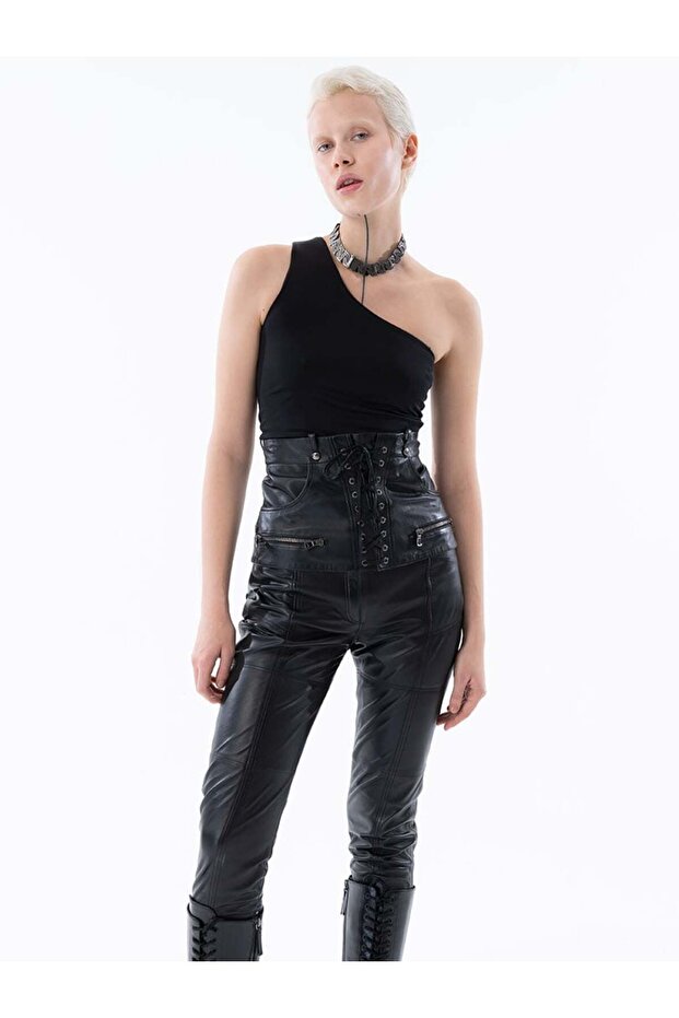 Tek Omuz Body - Siyah - 1