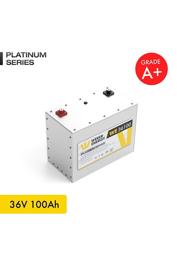 36V 100Ah LiFePO4 Platinum Series Bluetooth'lu Lityum Demir Fosfat Akü - 4