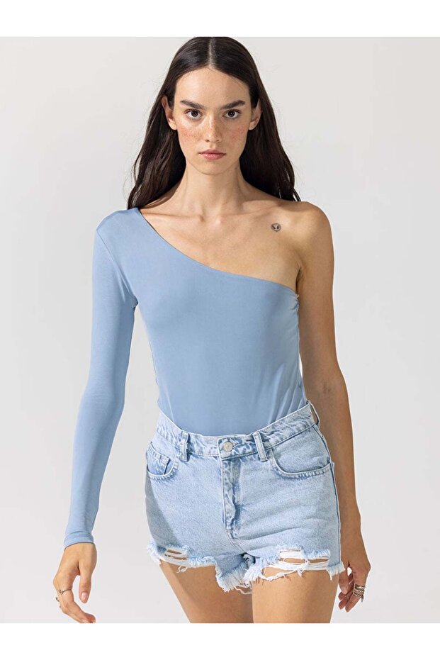 Tek Kol Body - Mavi - 1