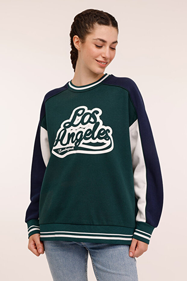 4W Wl Leandra 16Gf954 4Pr Women's Sweat A101875906 Dark Green