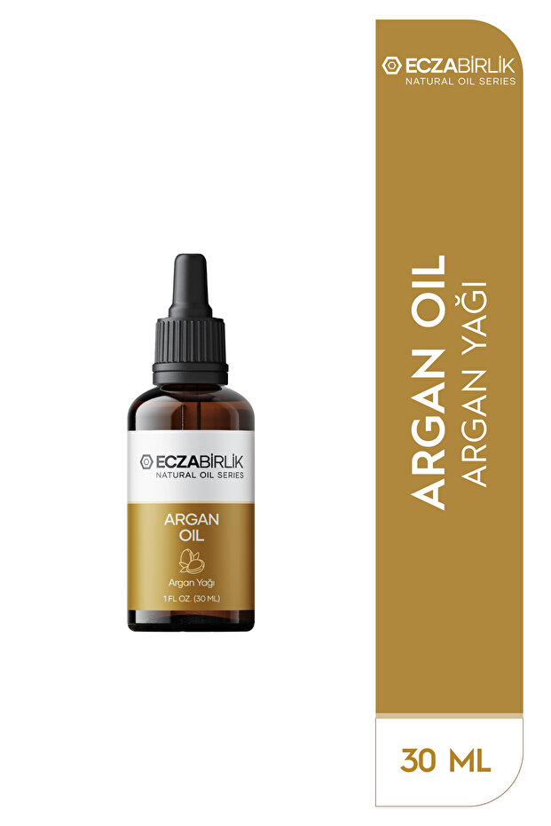 Pure Argan Oil - Cold Pressed for Natural Skin and Hair Care 30 ml
