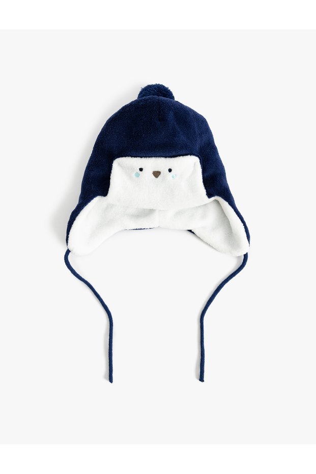 Plush Ear Cap Beanie Lace-up from Jaw Gold