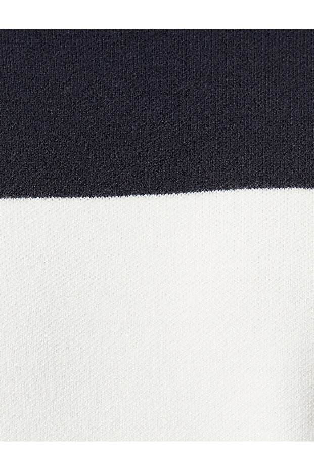 Pullover mit Rundhalsausschnitt, Farbblock-Strickwaren, lange Ärmel - 6