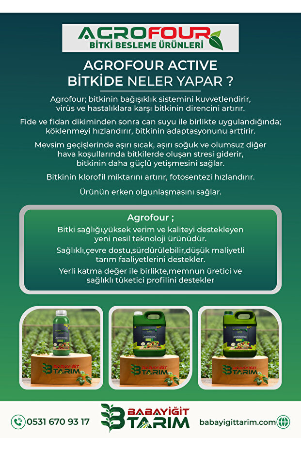 ACTİVE SIVI BİTKİ GÜBRESİ - 4