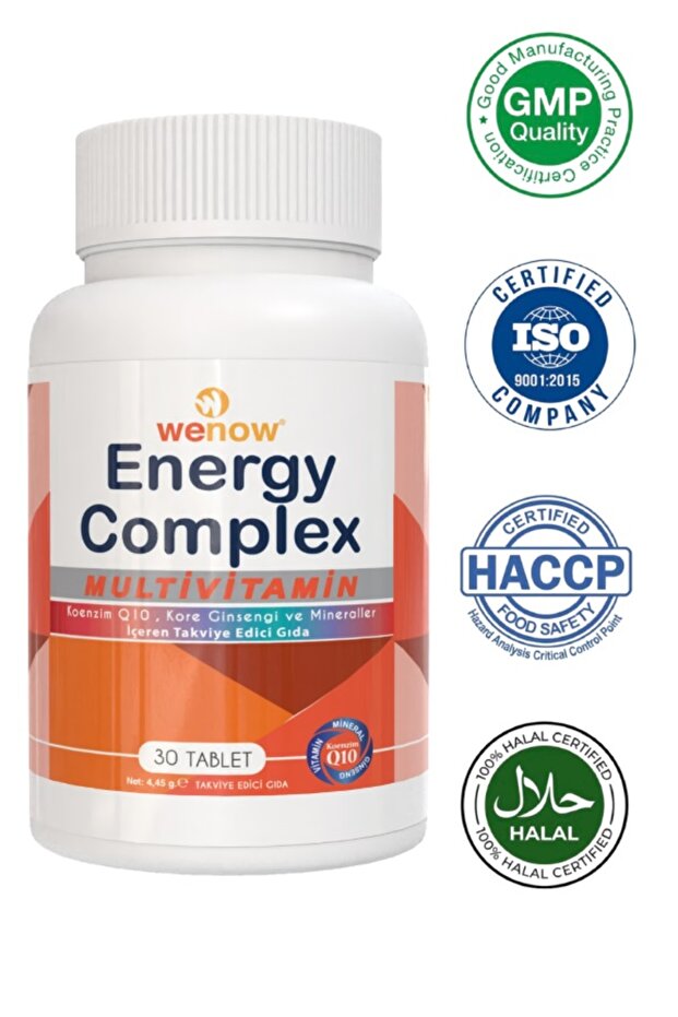 Energy Complex Multivitamin 30 Tablet - 5