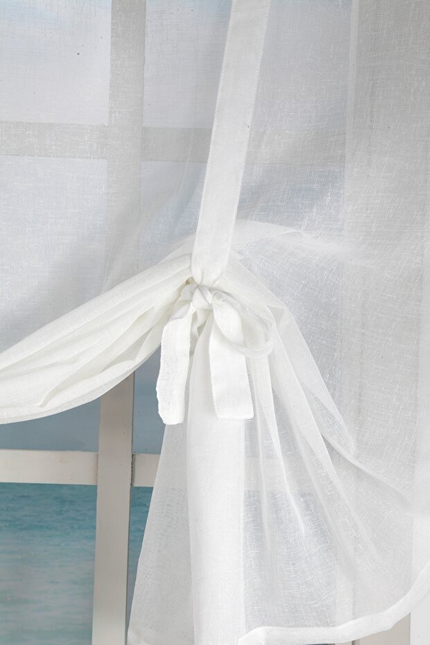 Potlu Keten Tül Perde - 4