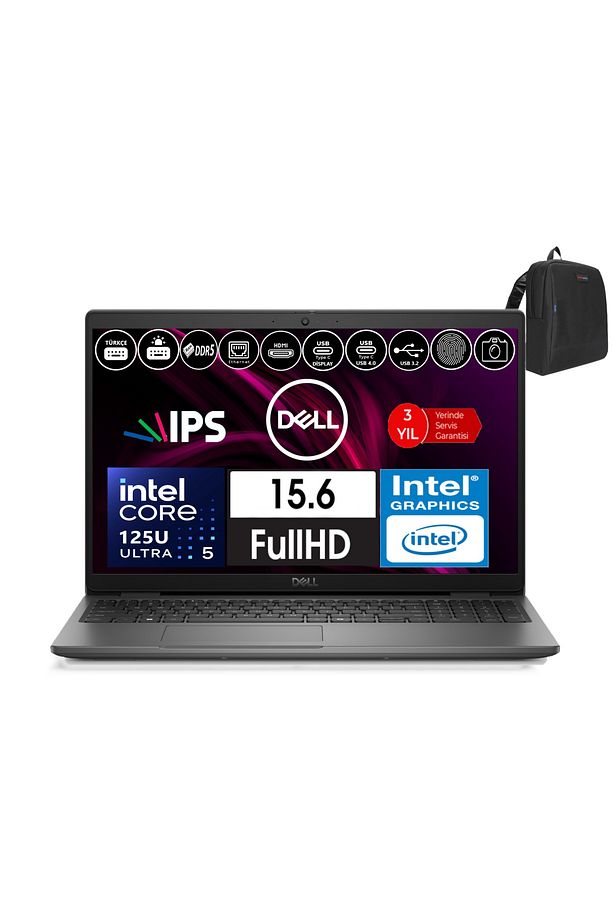 Latitude 3550 Ultra 5 125U 64GB Ddr5 1tb SSD  15.6" Fhd IPS WINDOWS11PRO WXCTO3550125_VP43 - 1