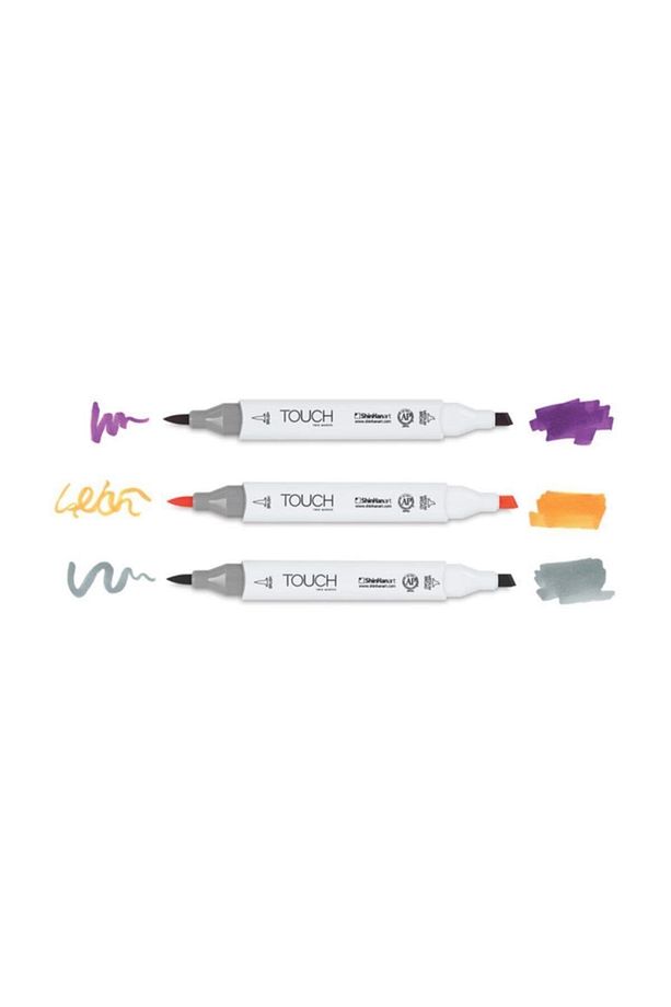 Twın Brush Marker Set 48'lı - 3