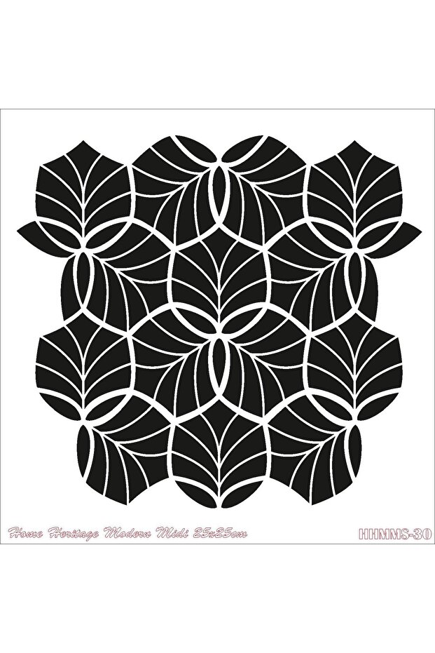 استنسل هوم هيريتاج مودرن ميدي 25×25 سم HHMMS-30