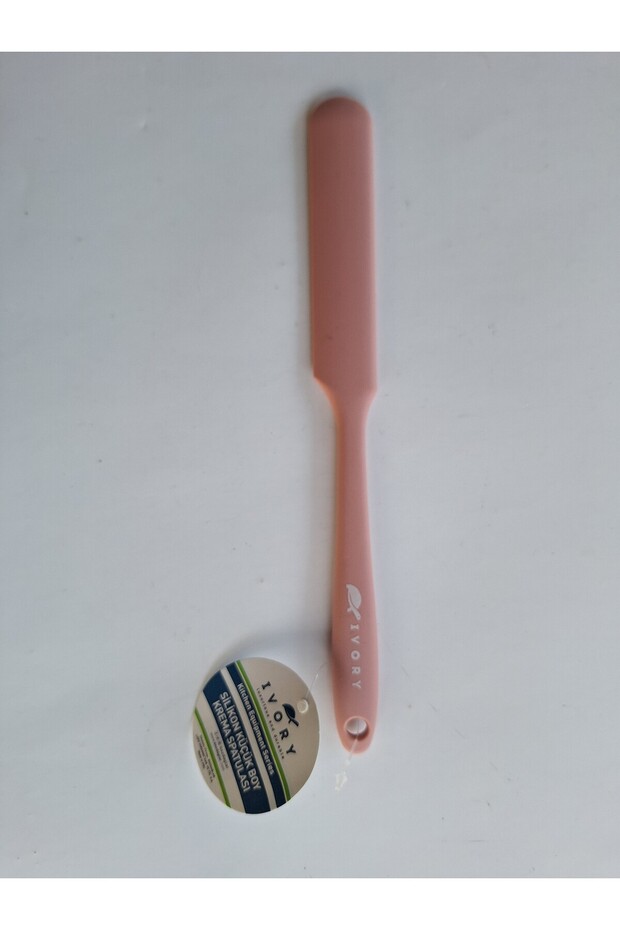 Small Thin Non-Barning Non-Stecking Silicone Cake Spoon