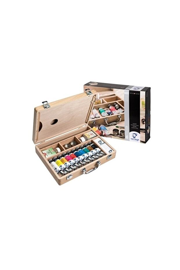 Yağlı Boya Seti Ahşap Kutu Oil Colour Basic Box - 2