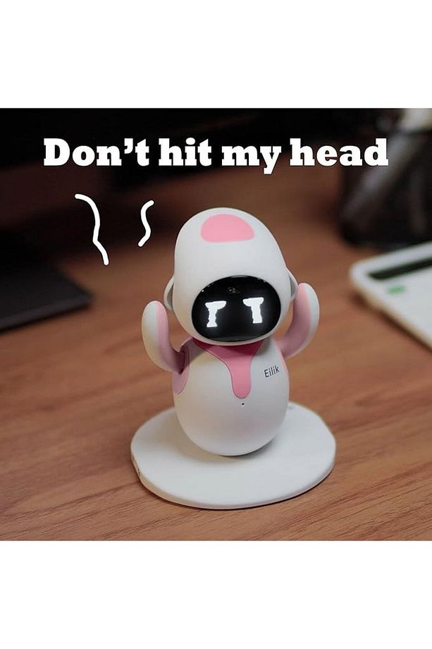Eilik Pembe Robot Evcil Hayvan Robotu - 1