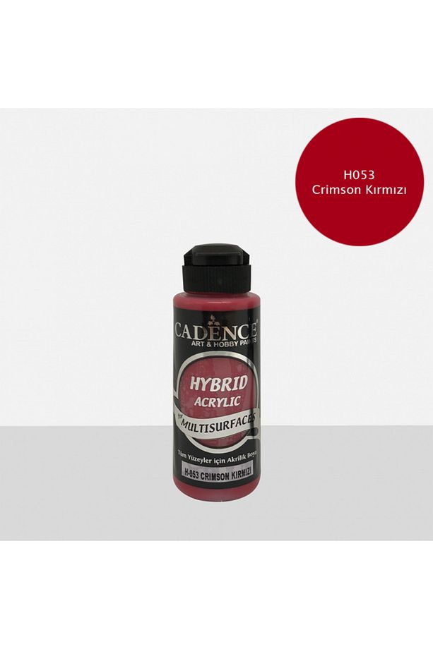 H-053 Crimson Kırmızı 120 ml Multısurface Hybrıd Akr. - 1