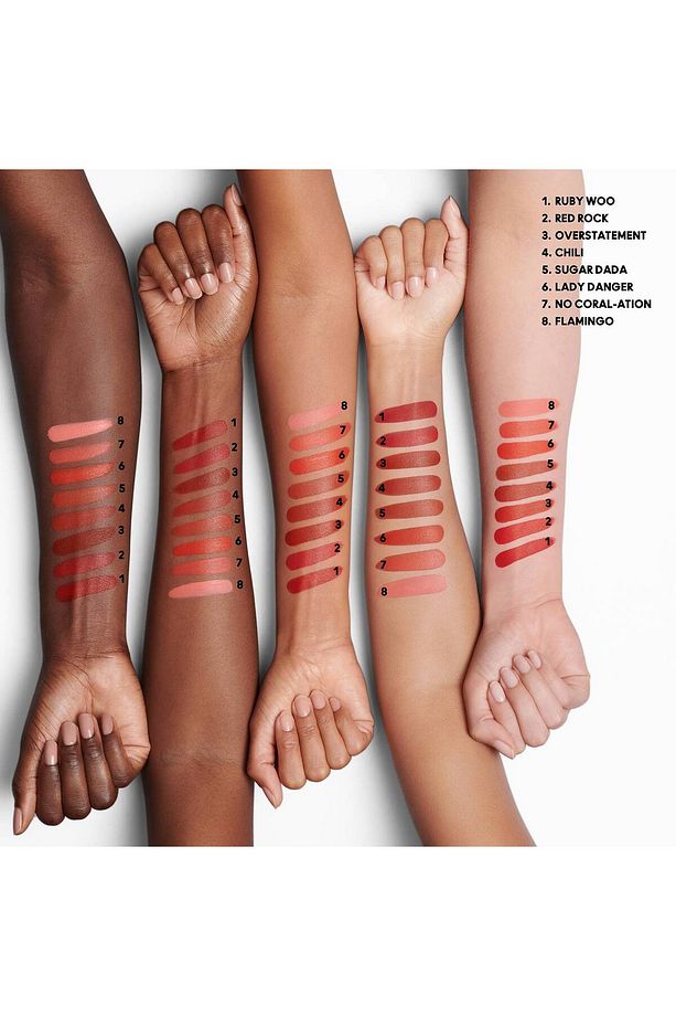 Macximal Silky Matte Lipstick 12 saat Tam Kapatıcılık-RUBY WOO (3.5gr) - 8