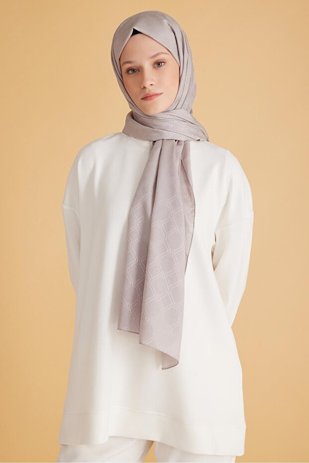 شال مونوغرام طازج S00OA 0444403 -77