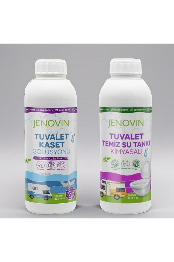 Sifon Temizliği Karavan & Tekne Kasetli Ve Portatif Tuvalet Wc Atık Kimyasalları Lavanta Kokulu 1l - 6