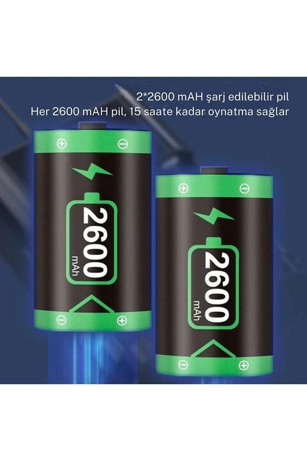 Xbox Series S Ve X / X-one Ve S Controller Dual Charging Station, Çoklu 2600 Mah 2 Adet B - 2