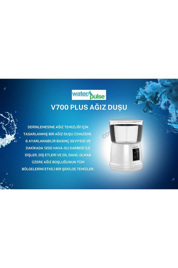 Wp-v700plus-w Water Flosser Profesyonel, Masajlı, 1000ml Diş/protez Bakım Ve Ağız Duşu Be - 5