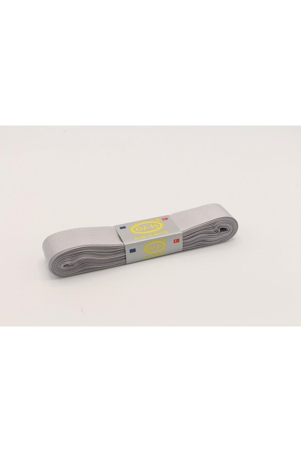 Rose Grosgrain Ribbon Gray 30mm