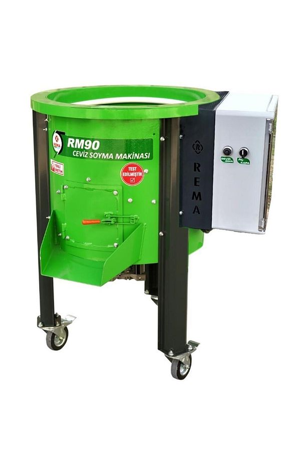 RM90 Devir Ayarlı - 50 kg - 90 lt - 220 Volt - Ceviz Soyma Makinesi - 1