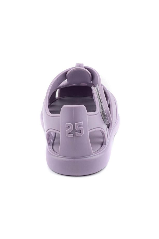 Tobby Solid Çocuk Sandalet - Leylak - 5