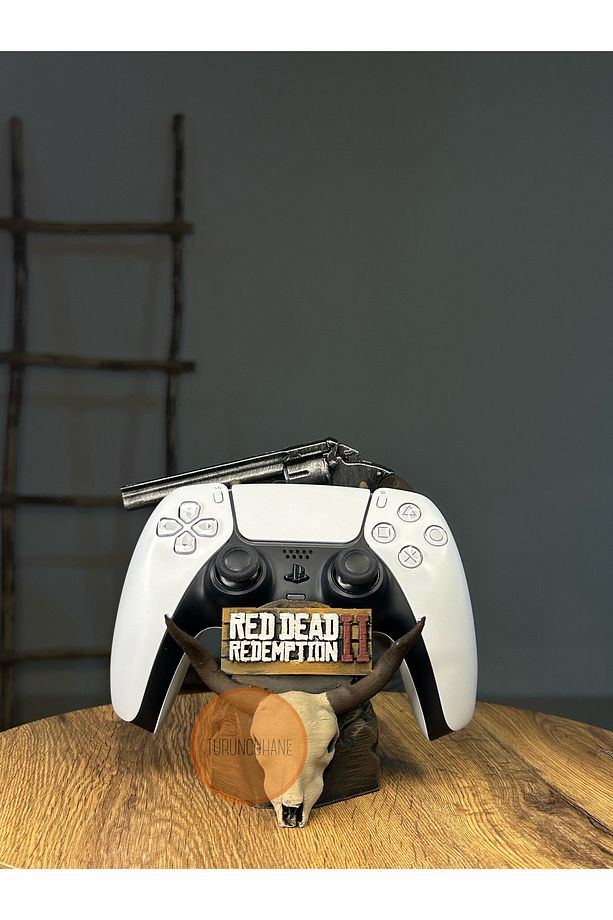 Red Dead Redemption 2 Arthur Morgan Kol Standı Playstation Dualsense Xbox Joystick Ps4 Dualshock - 1