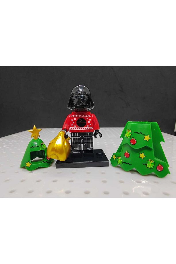 Christmas mini figür Yılbaşı Süsü Santa Darth vader A-014 - 3