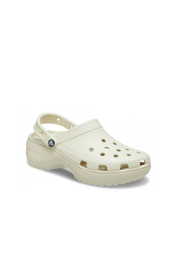 Classic Platform Clog W Terlik - Kemik - 1