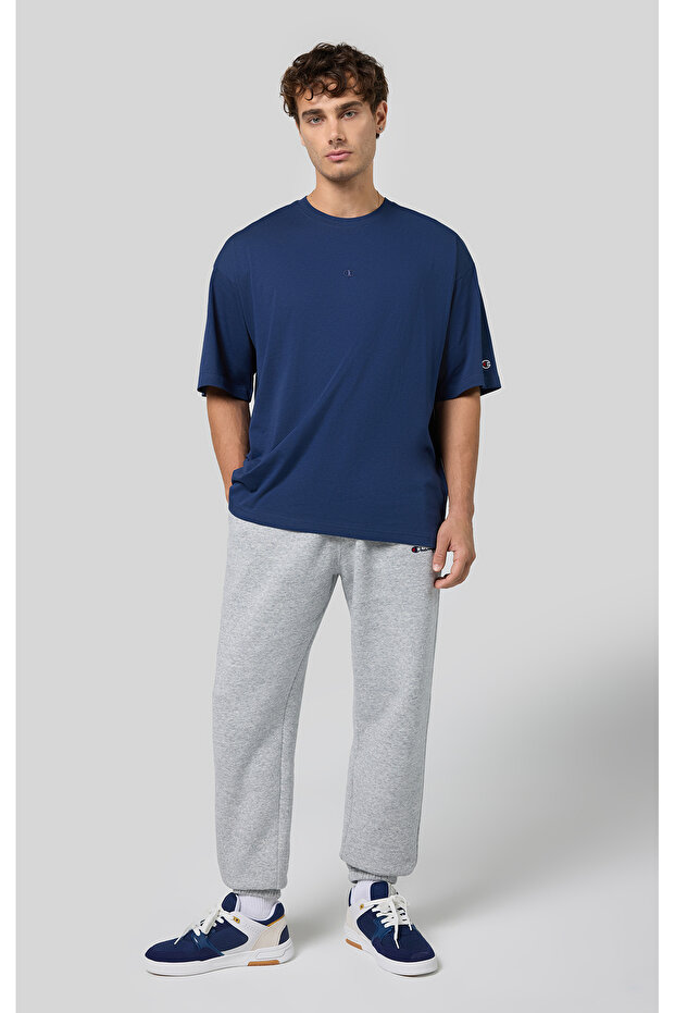 Script Shop Elastic Cuff Pants Gri Erkek Eşofman Altı - 5