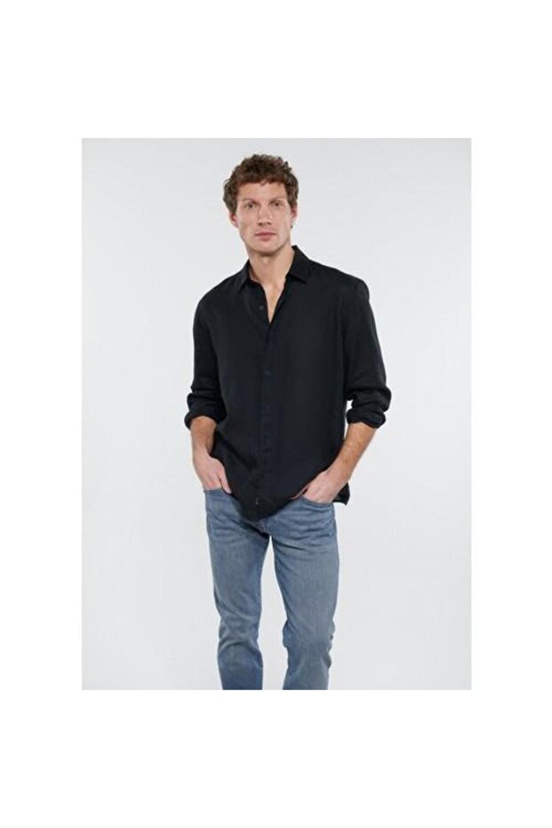 Black Men's Shirt M0210492-900