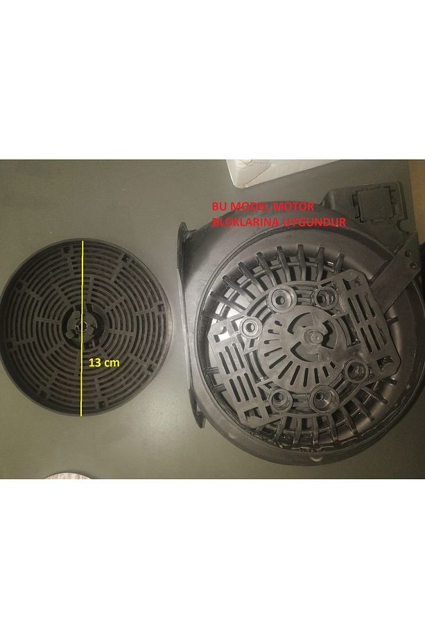 Kumtel Lüxell Uyumlu Dp6-s Ve Ds6 905 Davlumbaz Aspiratör Karbon Filtresi - 6