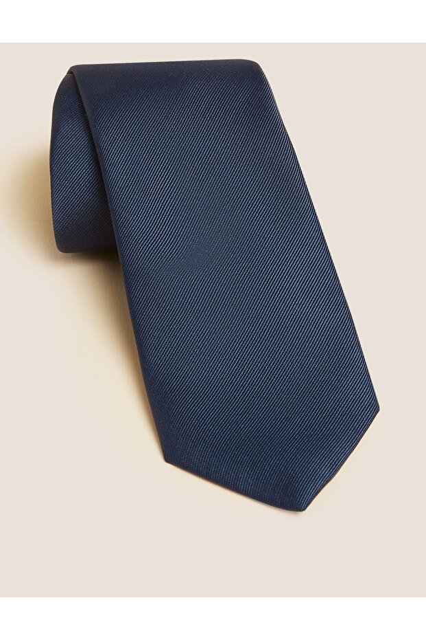 Regular Fit Dokulu Kravat - 1