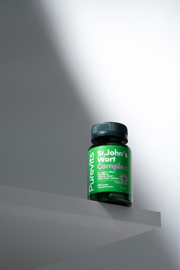 St. John's Wort - Sarı Kantaron & Passiflora - 60 Adet Vegan Kapsül - 6