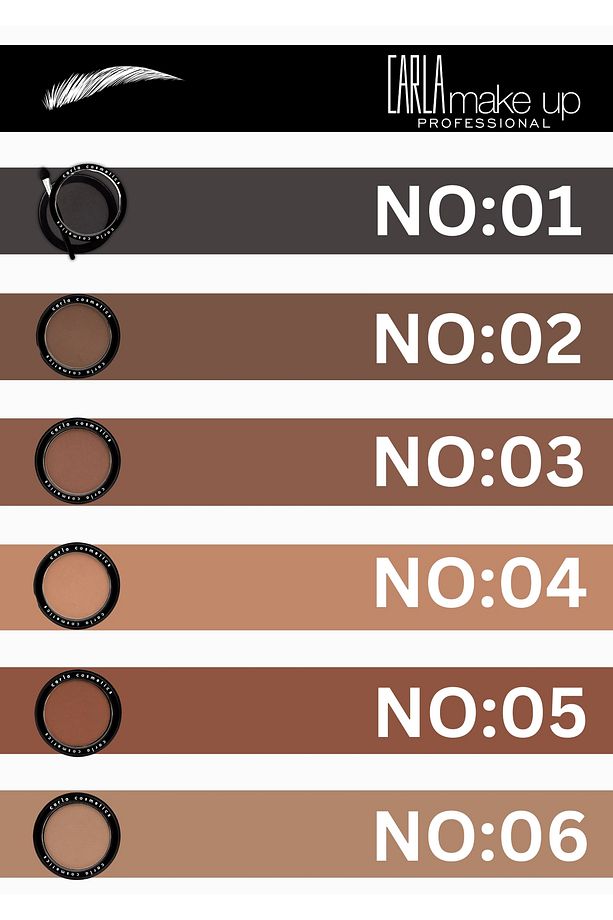 Kaş Farı - Eyebrow Shadow Açık Kahve - No: 03 - 3