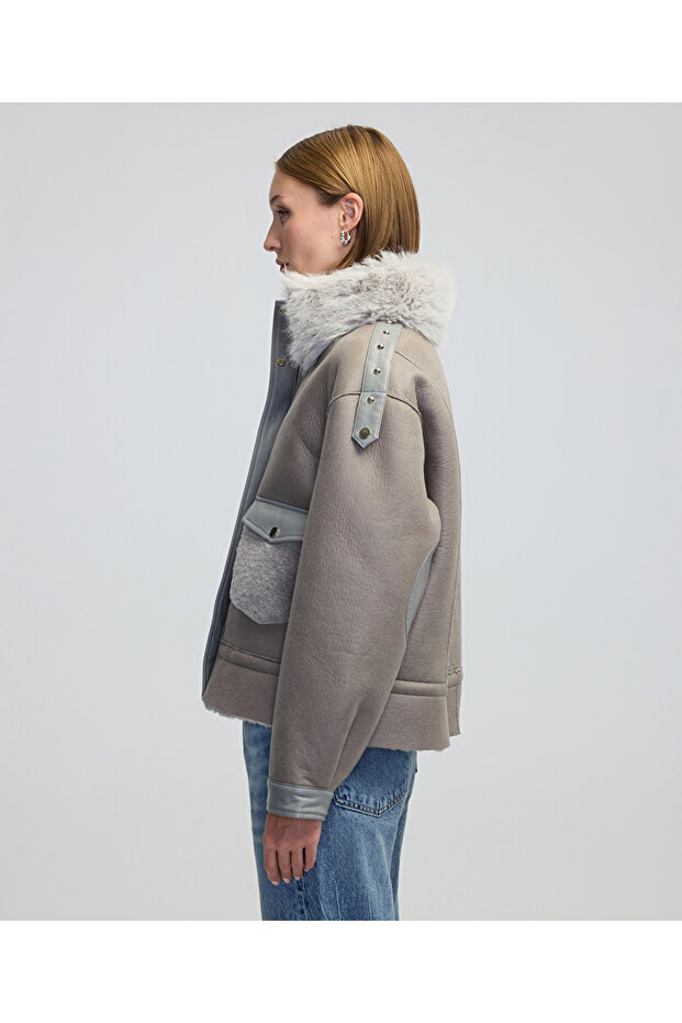 Suni kürk mix mont - 6