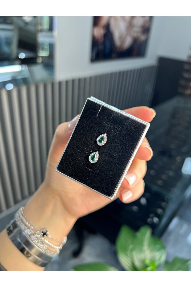 Damla küpe (vidalı) - 1