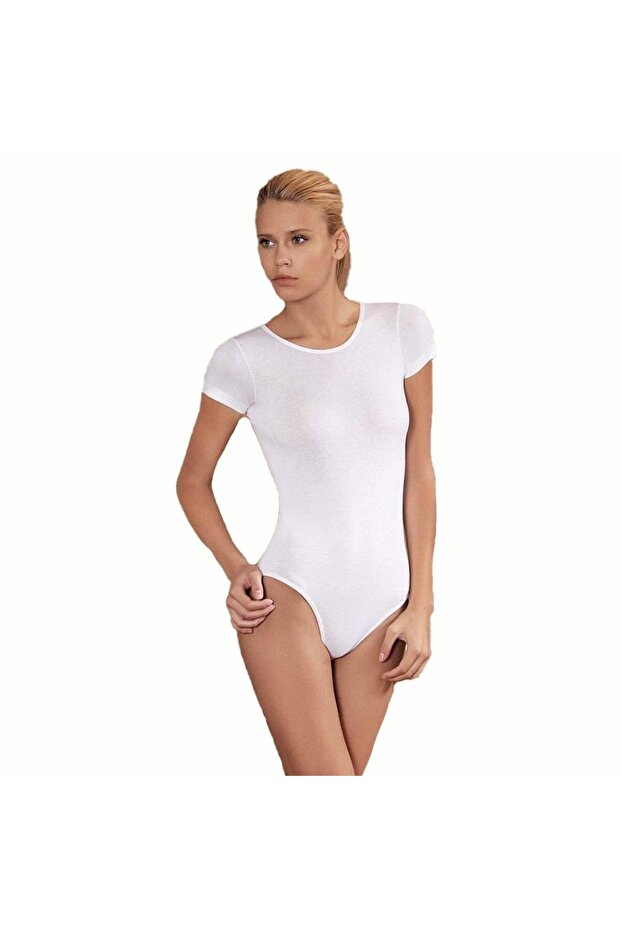 6 Pcs Hawkss Crew Neck Short Sleeve Snap Body B860