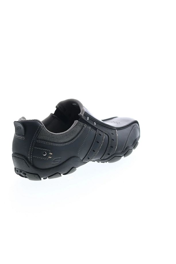 61779-BLK Diameter Deri Loafers ve Slip-On Erkek Günlük Spor Ayakkabı - 8