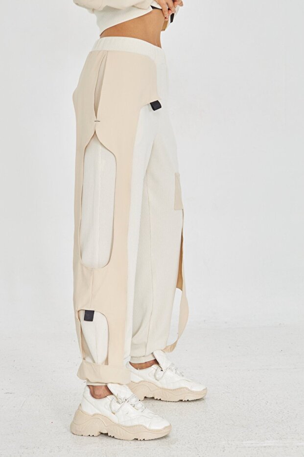 BEJ TRİKO JOGGER - 4