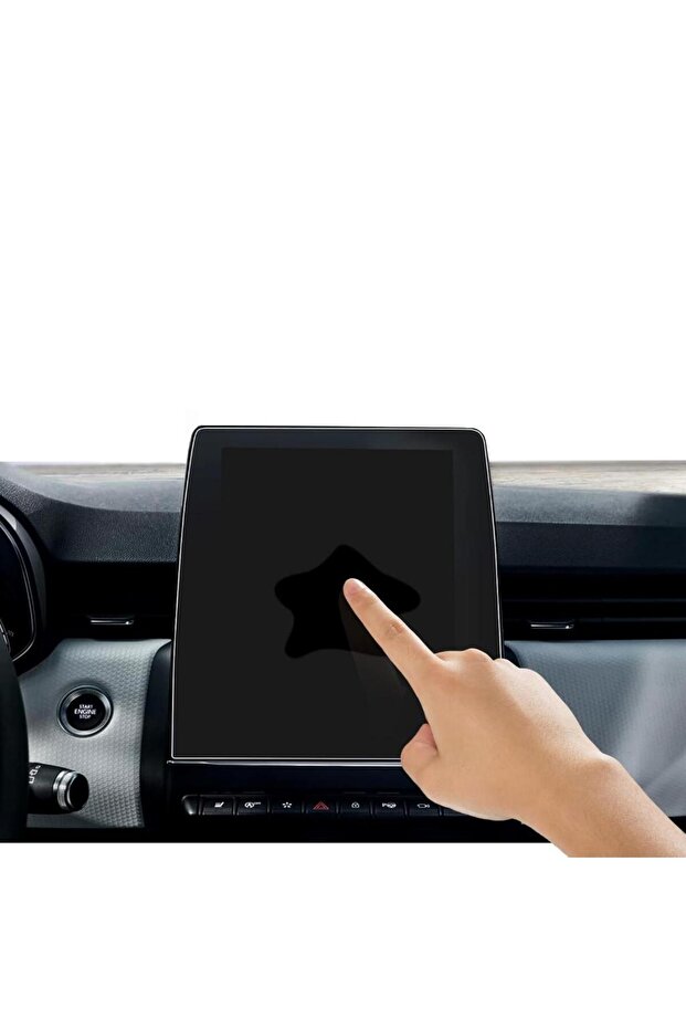 Renault Clio - واقي شاشة متعدد الوسائط مقاس 9.3 بوصة - 4