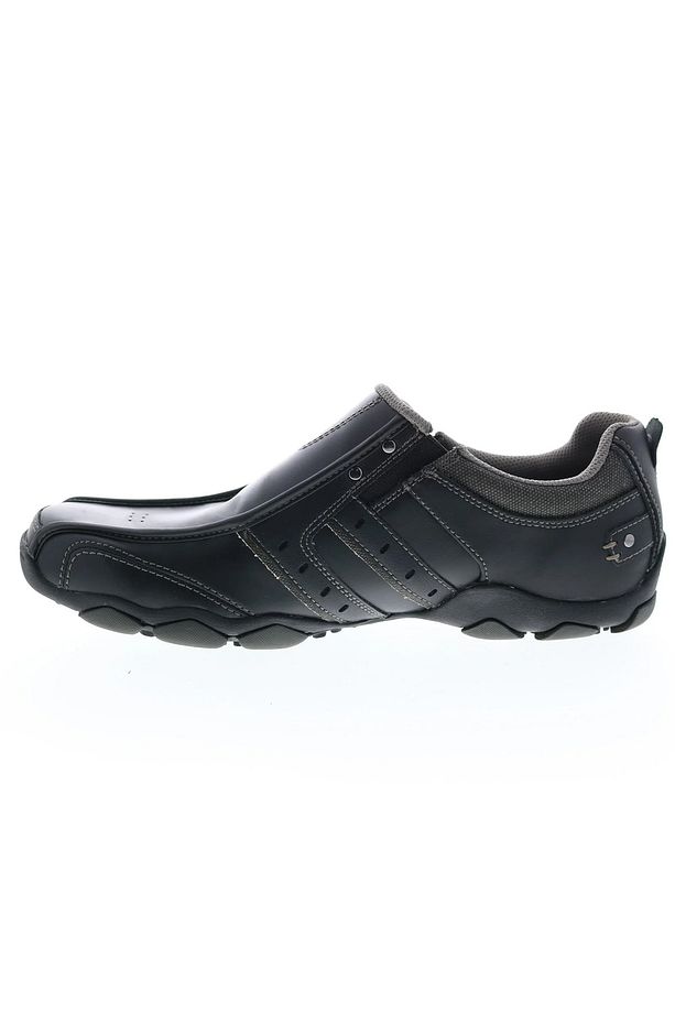 61779-BLK Diameter Deri Loafers ve Slip-On Erkek Günlük Spor Ayakkabı - 5