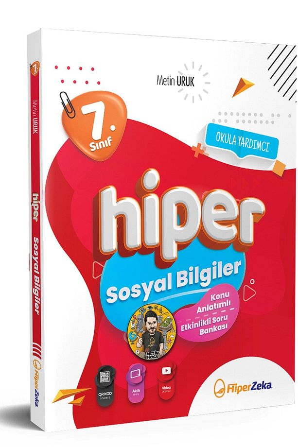 2025 7. Sınıf Hiper Sosyal Bilgiler Konu Anlatımlı & Soru Bankası | Metin Uruk - 1