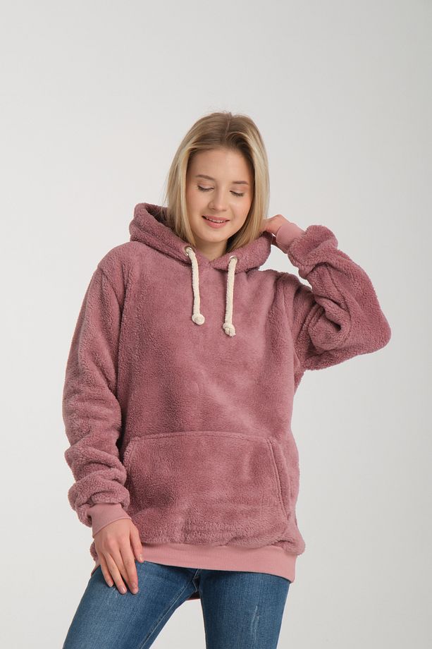 KOPYA - GRODY.T  Unisex kapüşonlu sweatshirt peluş - 4