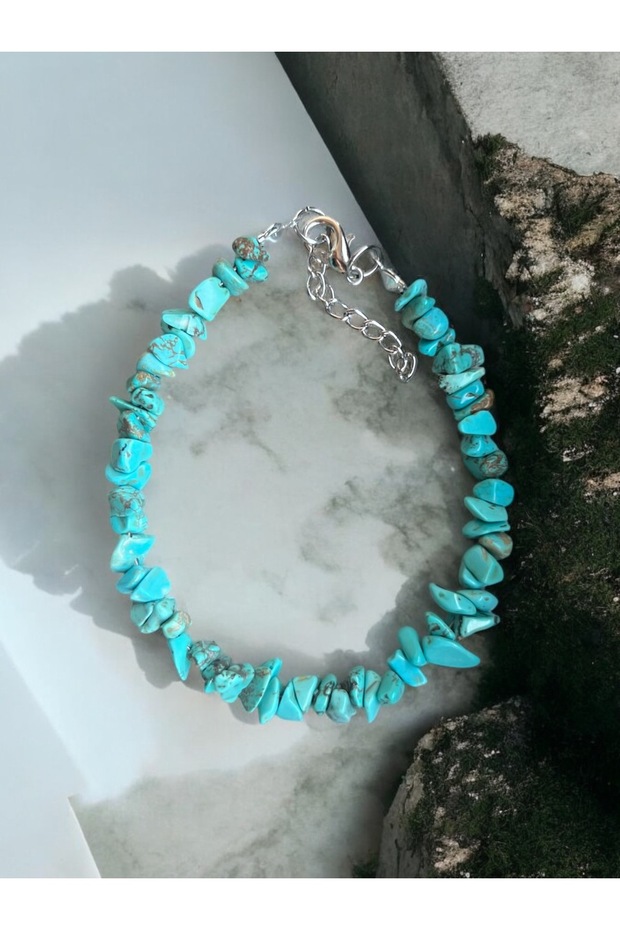 Turquoise Steel Bracelet