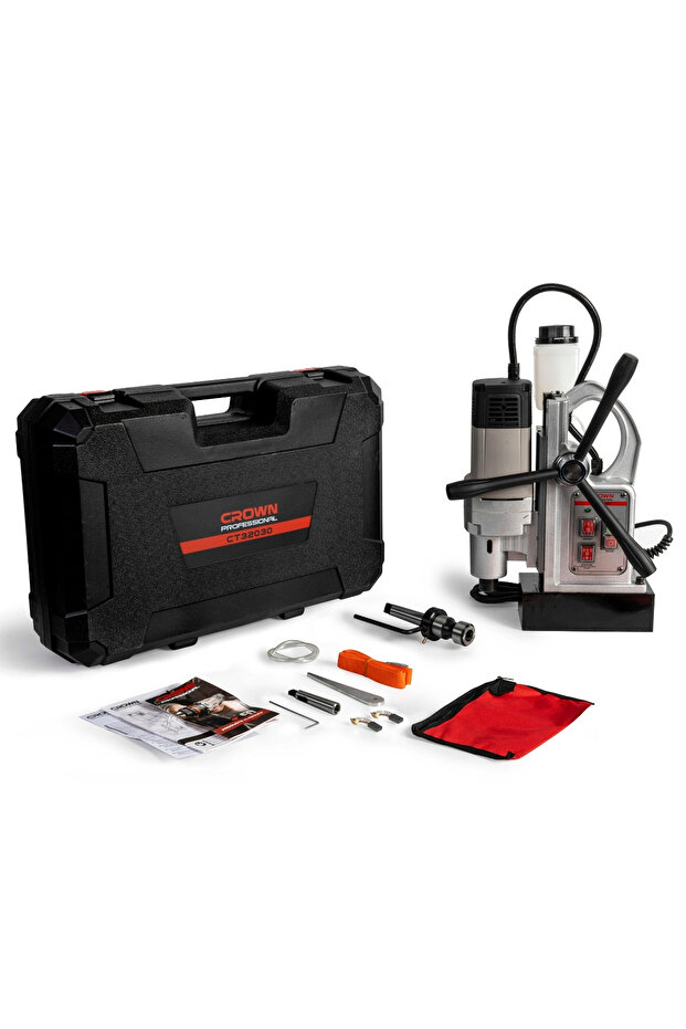 Çok Fonksiyonlu Manyetik Matkap 1800w 32 Mm Ct32030 Bmc | Çelik Gövdeli Mıknatıs Tabanlı Matkap - 2