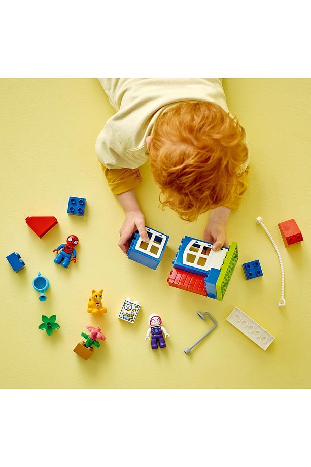 ® DUPLO® | Marvel Örümcek Adam’ın Evi 10995 - Yaratıcı Süper Kahraman Oyuncak Yapım Seti(25 Parça) - 9
